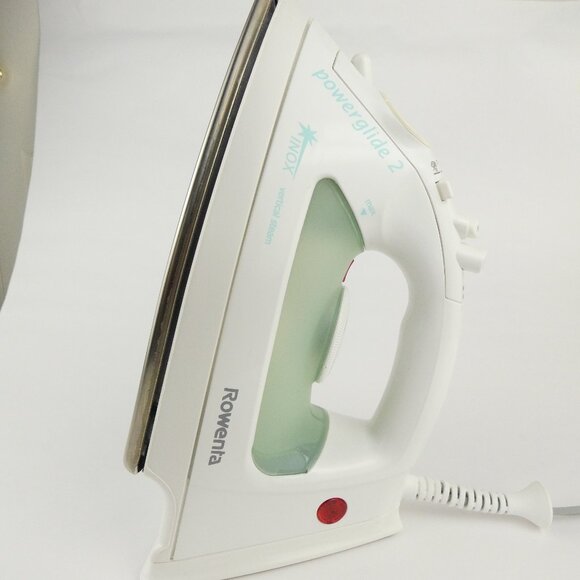 Rowenta Iron DM273 Powerglide 2 Inox Vertical Steam Stainless Self-Cleaning - Picture 4 of 15